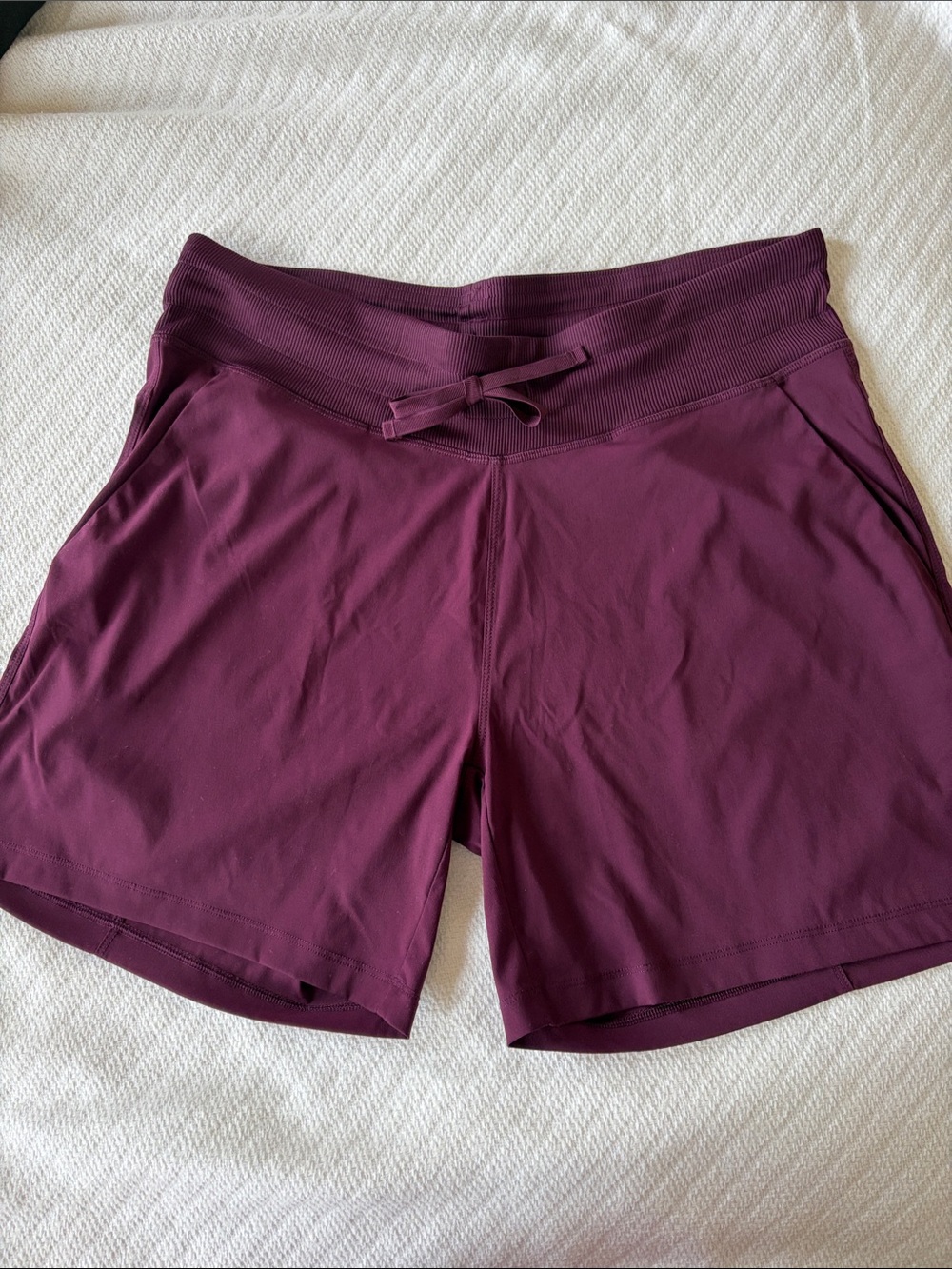 Tuff Athletics Plum Performance Shorts